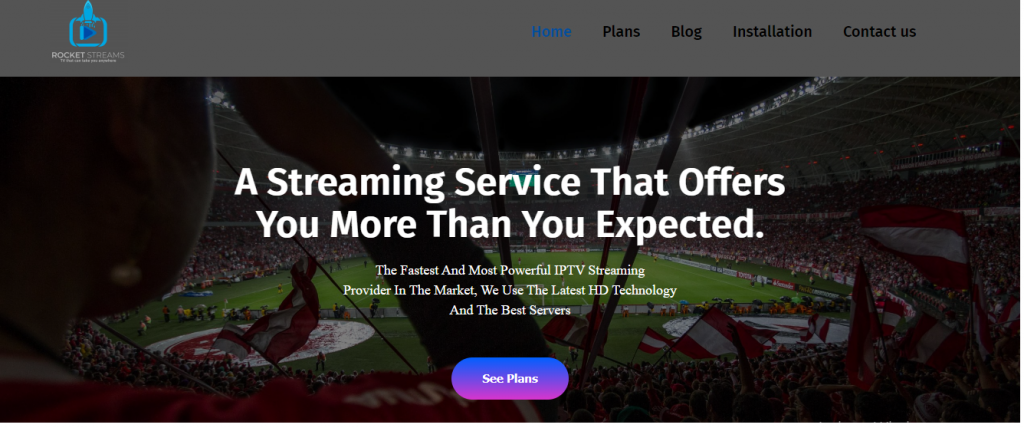 Rocket Stream IPTV com